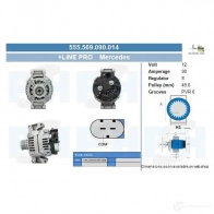 Генератор CV PSH S5FNT T4 288429 555569090014