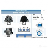Генератор CV PSH 289298 91R4 I 575026075505