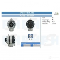 Генератор CV PSH SV5LN OU 575030070000 289307