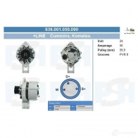 Генератор CV PSH 290642 05J LS 636001050090