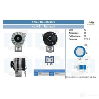 Генератор CV PSH 289250 575015055000 T4G 28