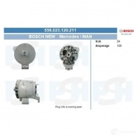 Генератор CV PSH RC0A9 N 556023120211 1206807725