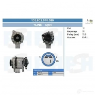 Генератор CV PSH 156506080370 1437347485 5 9WNI0