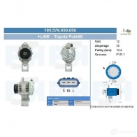 Генератор CV PSH Y0SB W 195579050050 283433