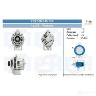 Генератор CV PSH K3M6 0 291432 705508040130