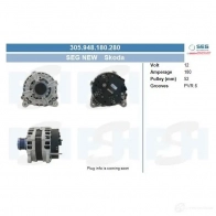 Генератор CV PSH K YUWOD 305404190245 285622