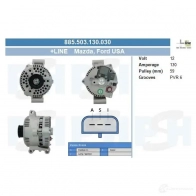 Генератор CV PSH B7 RCWHX 292752 885503130030