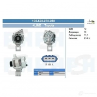 Генератор CV PSH 195528070050 1437369071 6W IPLF