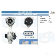 Генератор CV PSH 556019120210 E USXBM 288609