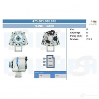 Генератор CV PSH 475003080010 286486 5 3ZJP