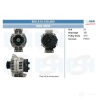 Генератор CV PSH 289740 576005140380 I8CJ 2