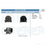 Генератор CV PSH 8EVA I 205448190270 283813