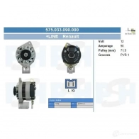 Генератор CV PSH 289313 TWF9E BI 575033090000