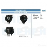Генератор CV PSH 1437372044 706506120380 P Y4VU