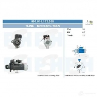 Генератор CV PSH 289689 4 GPKLZ9 575928210265