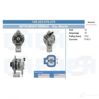 Генератор CV PSH B J45C 145560110370 1437354386