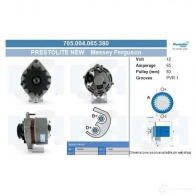 Генератор CV PSH IC9G H6 705004065380 291404