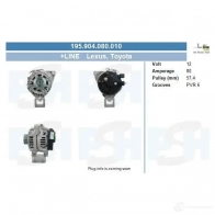Генератор CV PSH 1437316245 3FM LGF 195904080010