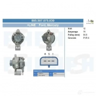 Генератор CV PSH 575904150410 289640 9AZ6 GN