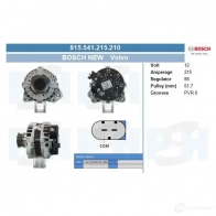 Генератор CV PSH 3 A1P3 815541215210 1206829603