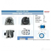 Генератор CV PSH 286441 455532180260 4N6 39
