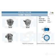 Генератор CV PSH 195940090215 X UK5VG 1437346748