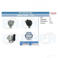 Генератор CV PSH 290260 595546090260 QWME 8