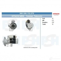 Генератор CV PSH 289453 575540110506 NYMH1 KZ