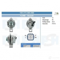 Генератор CV PSH 282831 C25G1 9 185515080080