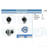 Генератор CV PSH 282620 165814070080 7T SSFU