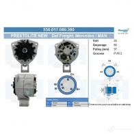Генератор CV PSH 1437354977 VF 4LZV 555951180500
