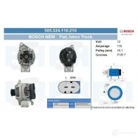 Генератор CV PSH 1437355079 505906150210 2KV1 0CJ