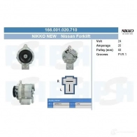 Генератор CV PSH 283190 M 7IQPJS 195004050265