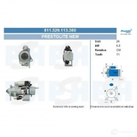 Генератор CV PSH 705516095310 291448 X LO3S