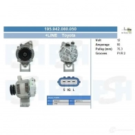 Генератор CV PSH 195942080050 1438231198 0 U1WI