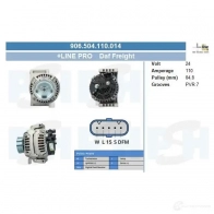 Генератор CV PSH 1437373978 52I XXL 595030065870