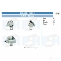 Генератор CV PSH 305003045310 285542 WOYV0 XJ