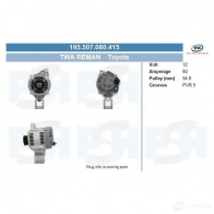 Генератор CV PSH COR1 8 1437316052 195701055266