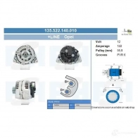Генератор CV PSH 280946 1MJP 5M 135522140010