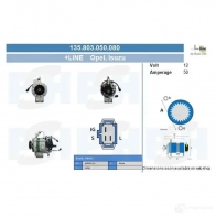 Генератор CV PSH 155537090365 9UT4 ZHZ 281865