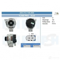 Генератор CV PSH 1437346802 L35GG 7 205512140004