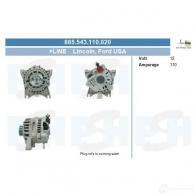Генератор CV PSH 1437347265 EJ77 CR 885543110020