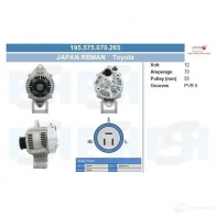 Генератор CV PSH 5UWM 1 283427 195575070265