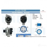 Генератор CV PSH 290171 IF7 MHY 595513090265