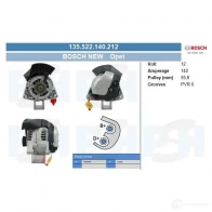 Генератор CV PSH KVB 95J 1437346742 135522140212