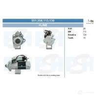 Генератор CV PSH 288440 555570220215 V 78R4