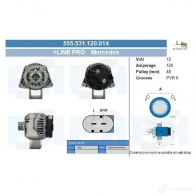 Генератор CV PSH 555531120014 288299 0X9 UV89