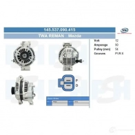 Генератор CV PSH 9Z KX3 145537090415 281407