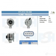 Генератор CV PSH 1437347432 575918150080 67JK2B H