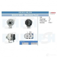 Генератор CV PSH 175512100265 AFLJ TK 282721